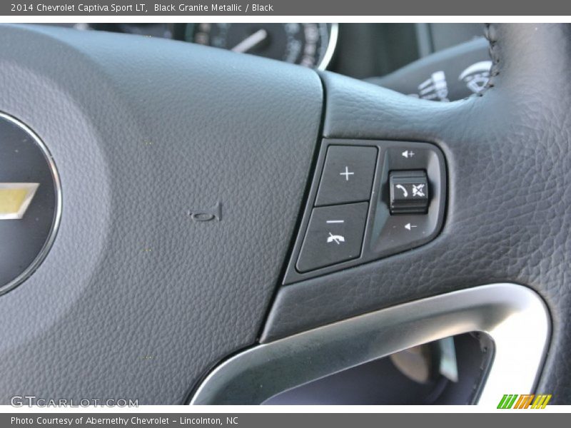 Black Granite Metallic / Black 2014 Chevrolet Captiva Sport LT