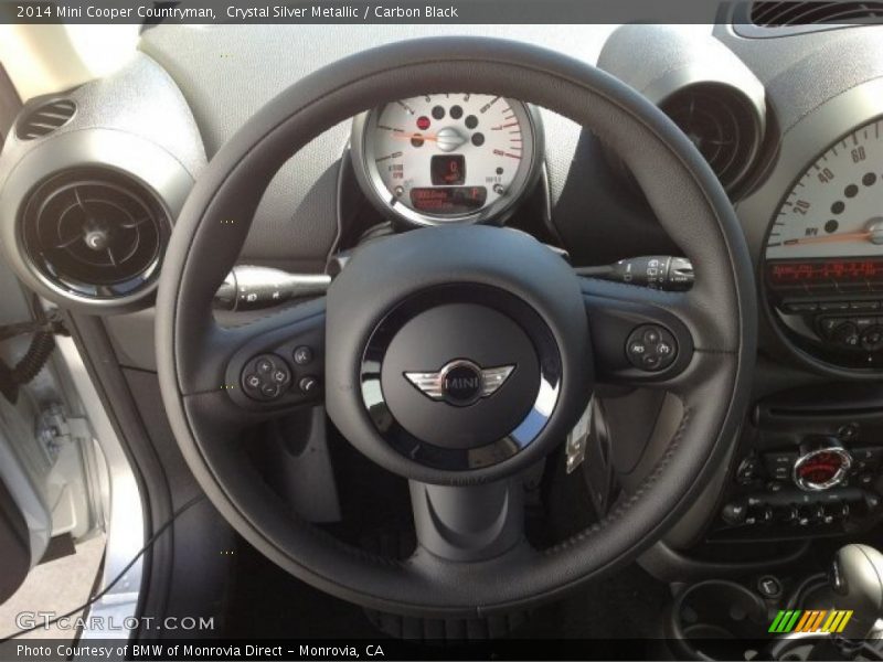 Crystal Silver Metallic / Carbon Black 2014 Mini Cooper Countryman