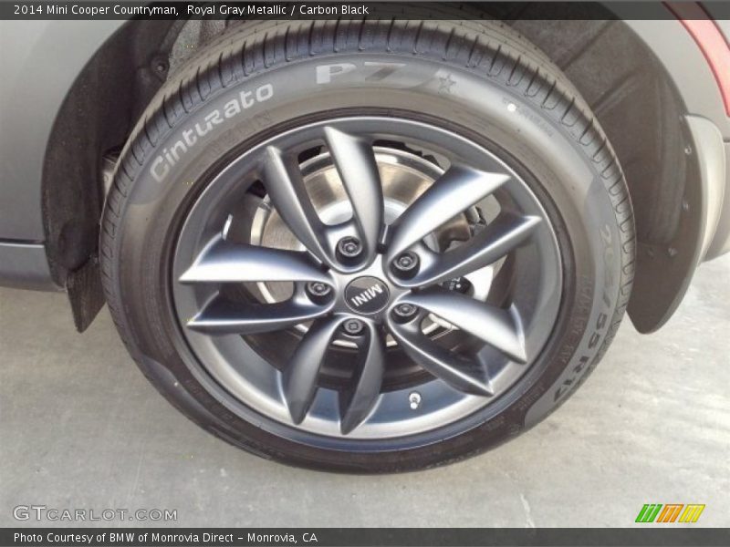 Royal Gray Metallic / Carbon Black 2014 Mini Cooper Countryman