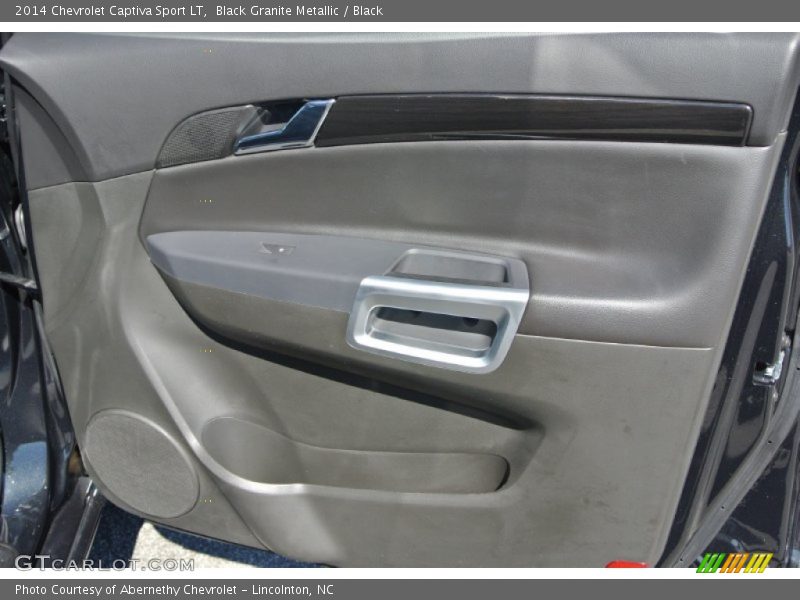 Black Granite Metallic / Black 2014 Chevrolet Captiva Sport LT