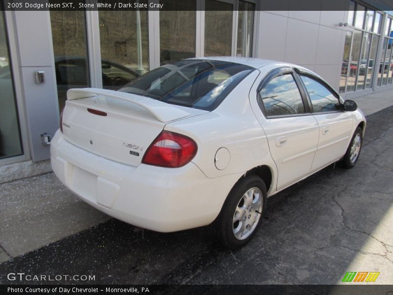 Stone White / Dark Slate Gray 2005 Dodge Neon SXT