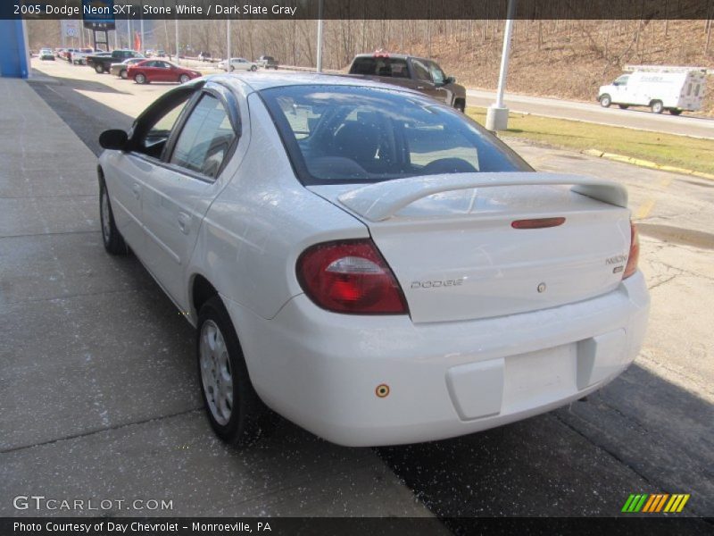 Stone White / Dark Slate Gray 2005 Dodge Neon SXT