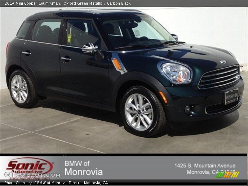 Oxford Green Metallic / Carbon Black 2014 Mini Cooper Countryman