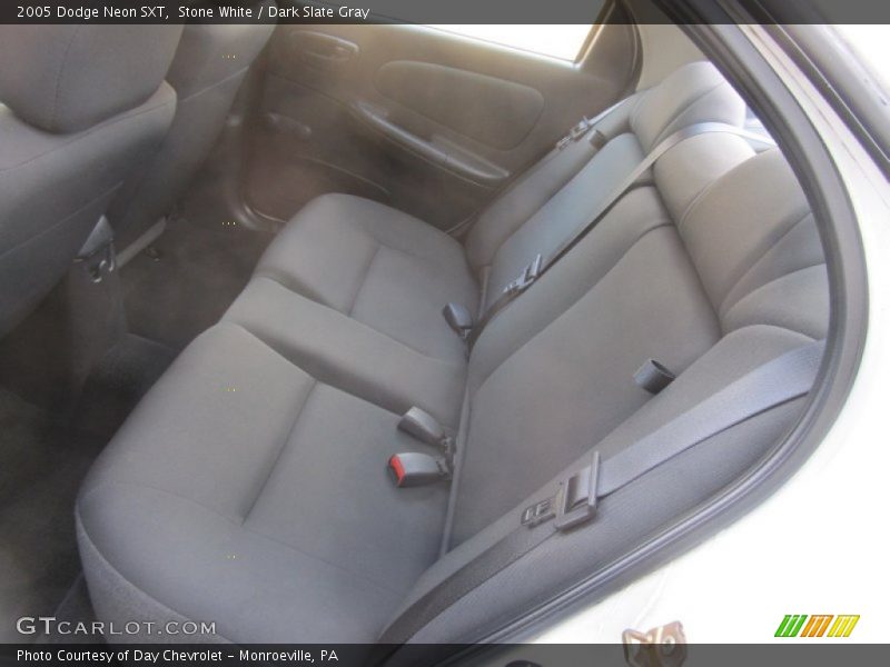 Stone White / Dark Slate Gray 2005 Dodge Neon SXT