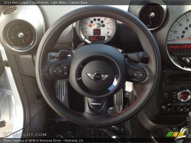 Light White / Carbon Black 2014 Mini Cooper S Countryman
