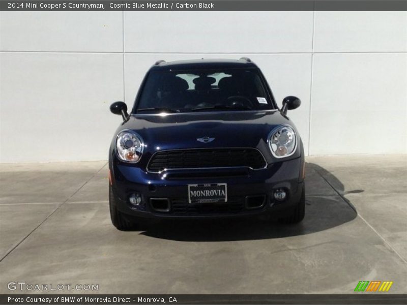 Cosmic Blue Metallic / Carbon Black 2014 Mini Cooper S Countryman