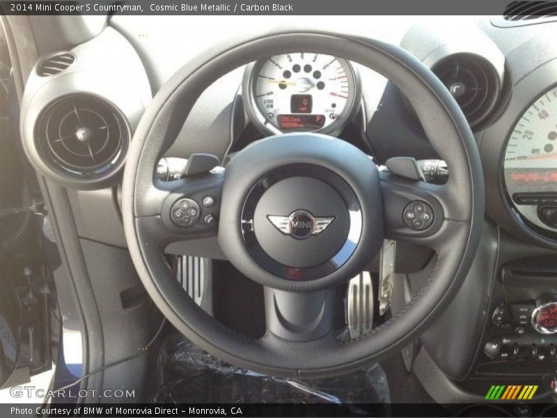 Cosmic Blue Metallic / Carbon Black 2014 Mini Cooper S Countryman