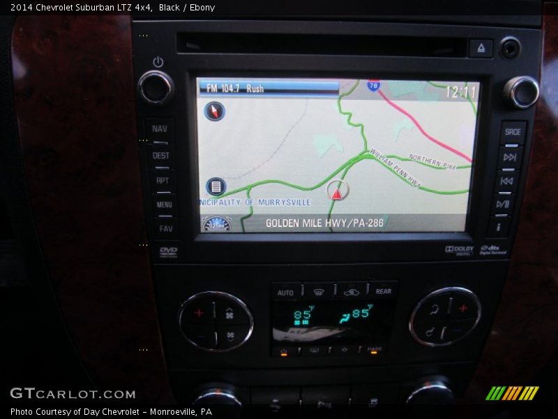 Black / Ebony 2014 Chevrolet Suburban LTZ 4x4
