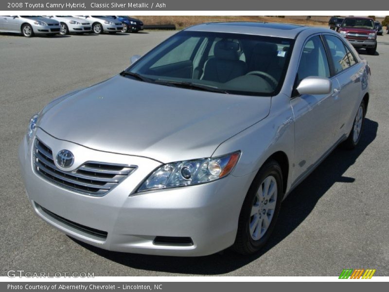 Classic Silver Metallic / Ash 2008 Toyota Camry Hybrid