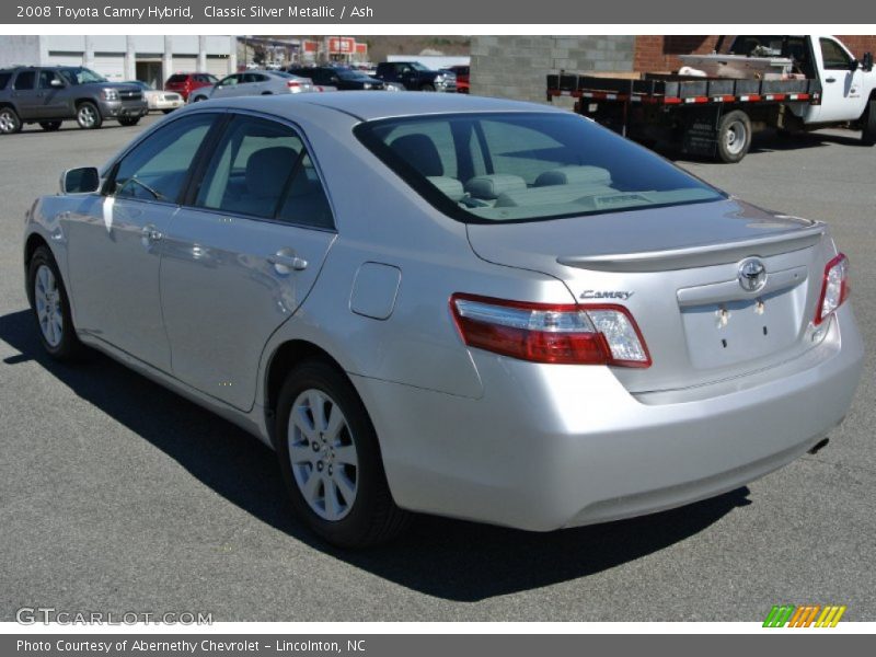 Classic Silver Metallic / Ash 2008 Toyota Camry Hybrid