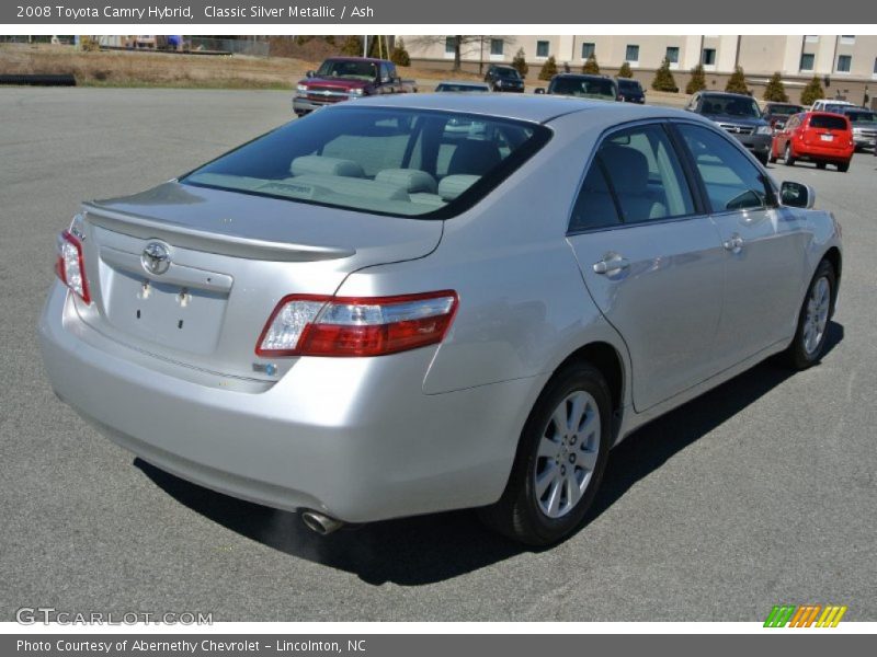 Classic Silver Metallic / Ash 2008 Toyota Camry Hybrid