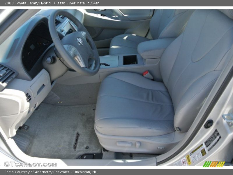 Classic Silver Metallic / Ash 2008 Toyota Camry Hybrid