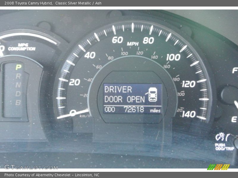 Classic Silver Metallic / Ash 2008 Toyota Camry Hybrid