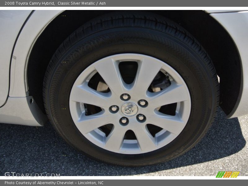 Classic Silver Metallic / Ash 2008 Toyota Camry Hybrid