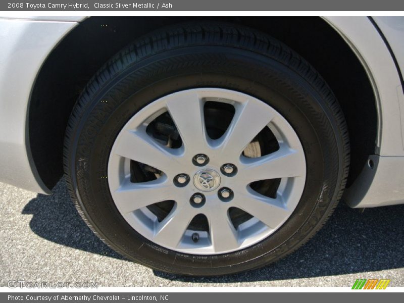Classic Silver Metallic / Ash 2008 Toyota Camry Hybrid