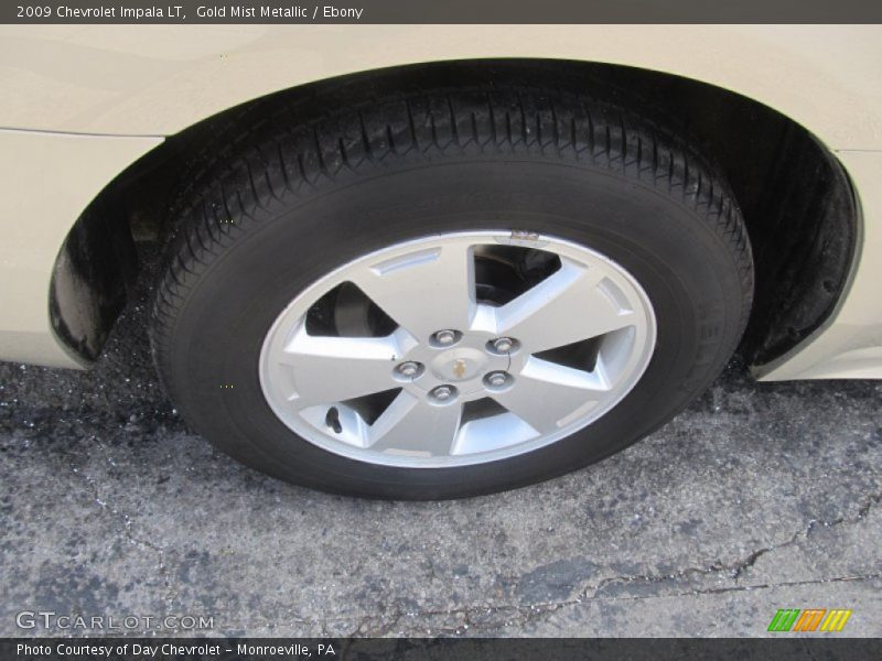 Gold Mist Metallic / Ebony 2009 Chevrolet Impala LT