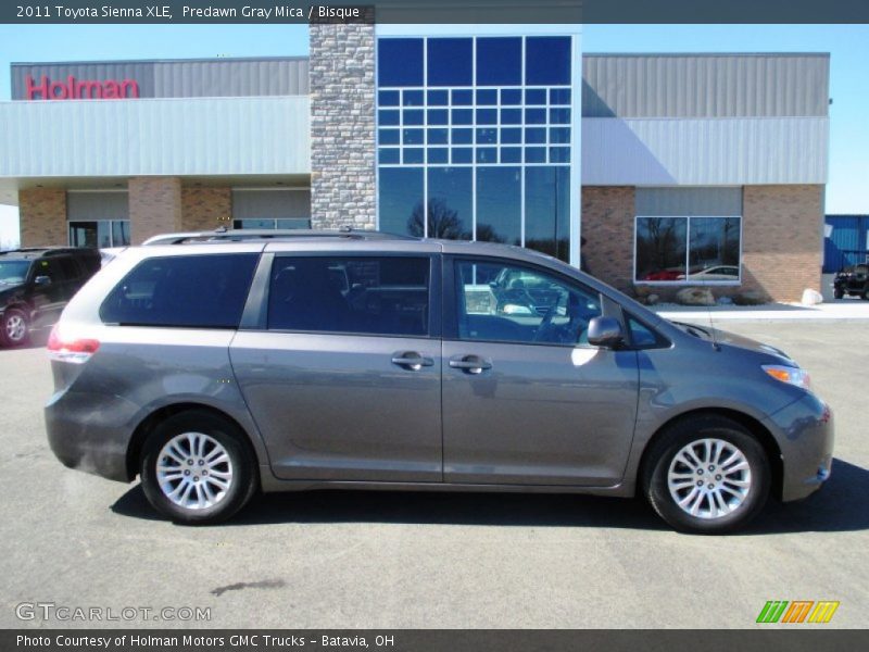 Predawn Gray Mica / Bisque 2011 Toyota Sienna XLE
