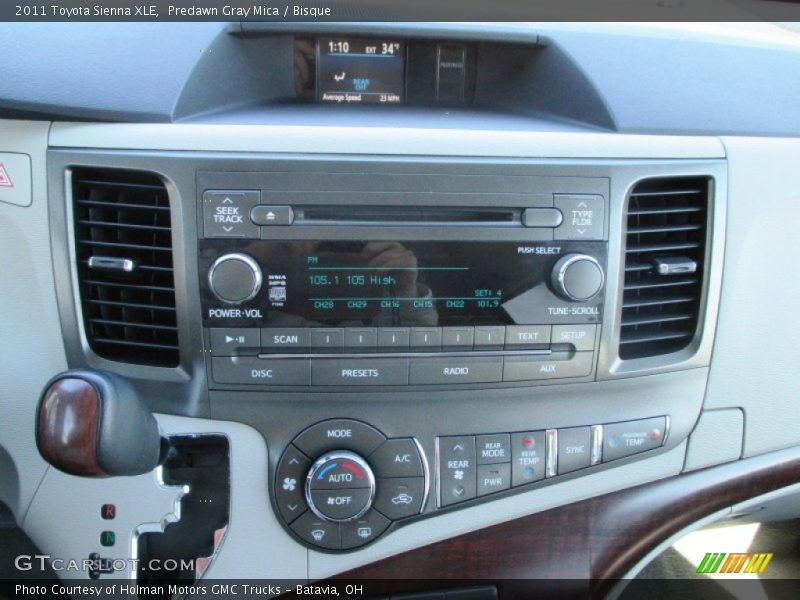 Predawn Gray Mica / Bisque 2011 Toyota Sienna XLE