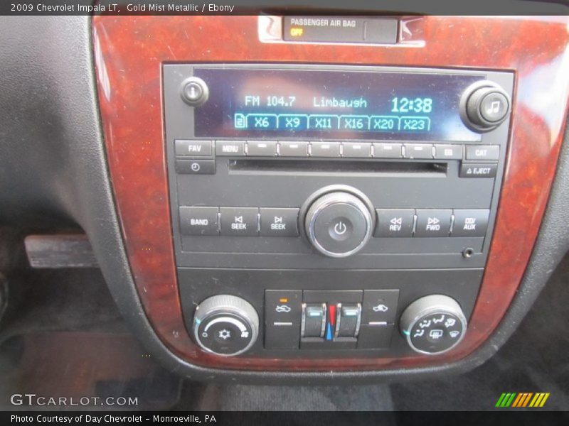 Gold Mist Metallic / Ebony 2009 Chevrolet Impala LT