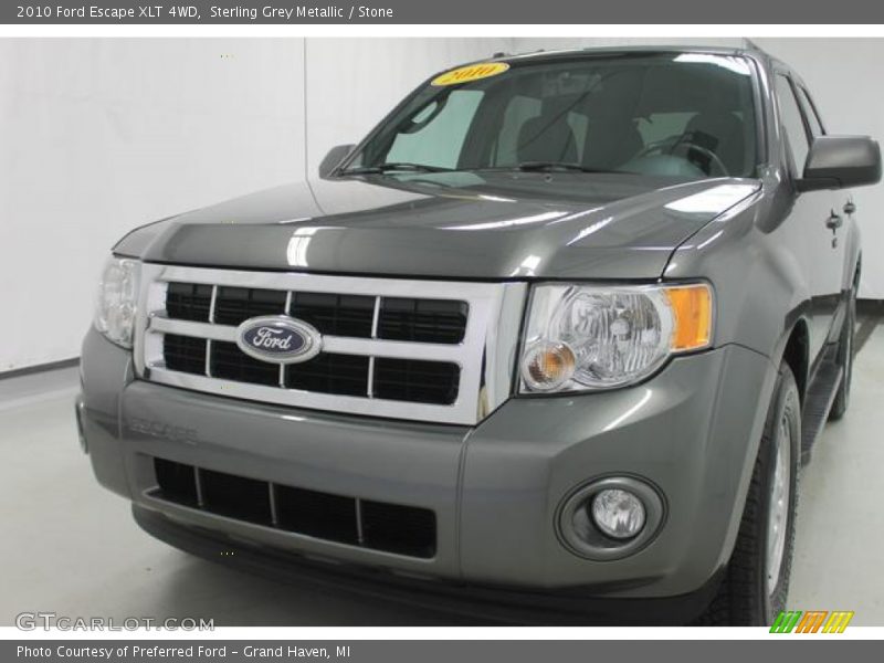 Sterling Grey Metallic / Stone 2010 Ford Escape XLT 4WD