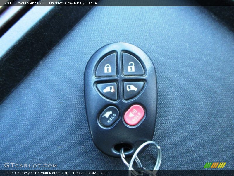 Predawn Gray Mica / Bisque 2011 Toyota Sienna XLE