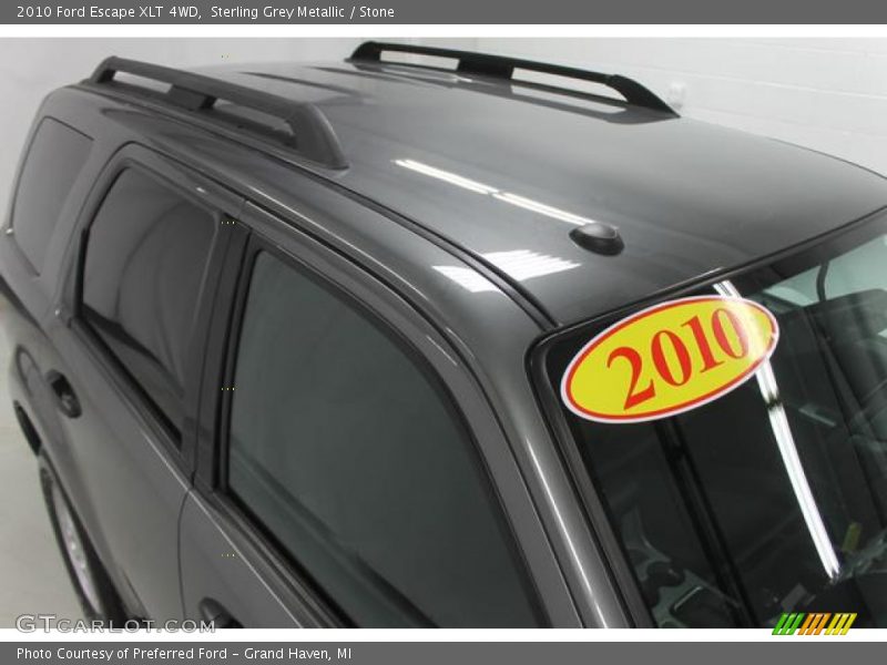 Sterling Grey Metallic / Stone 2010 Ford Escape XLT 4WD