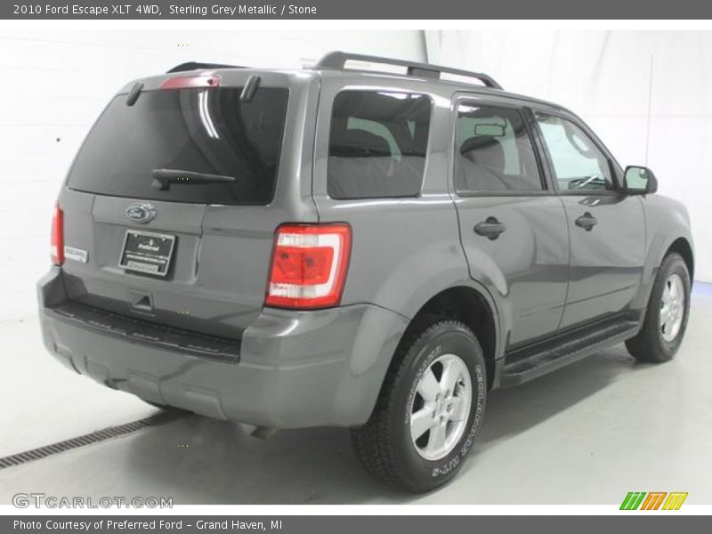 Sterling Grey Metallic / Stone 2010 Ford Escape XLT 4WD