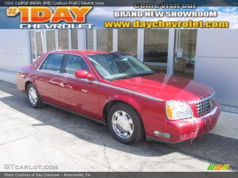 Crimson Pearl / Neutral Shale 2002 Cadillac DeVille DHS