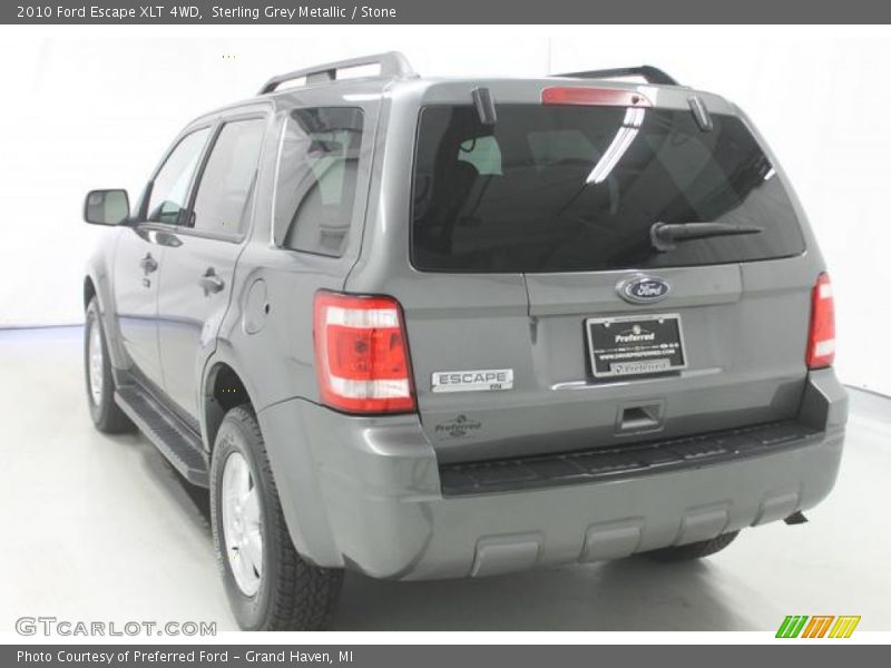 Sterling Grey Metallic / Stone 2010 Ford Escape XLT 4WD