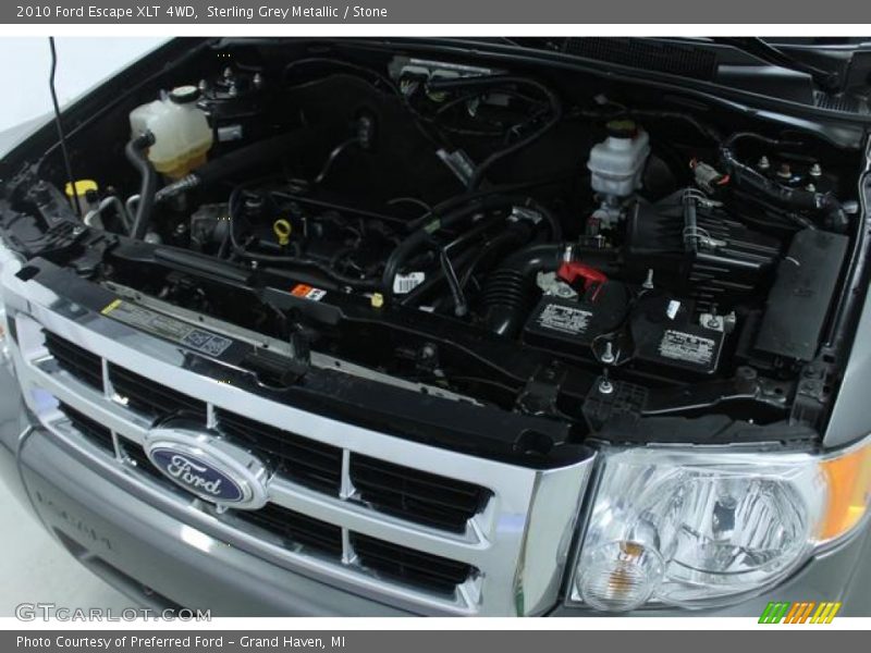 Sterling Grey Metallic / Stone 2010 Ford Escape XLT 4WD