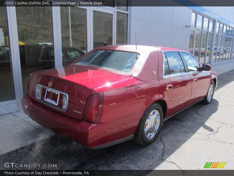 Crimson Pearl / Neutral Shale 2002 Cadillac DeVille DHS