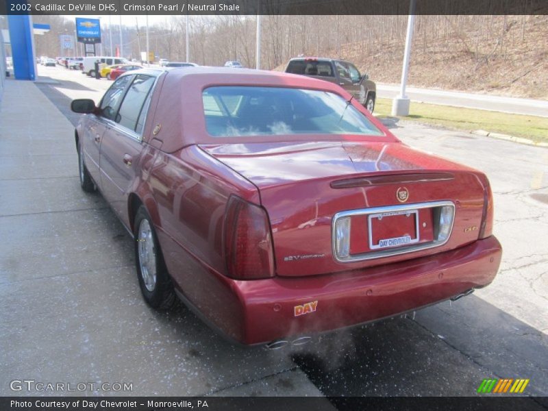 Crimson Pearl / Neutral Shale 2002 Cadillac DeVille DHS