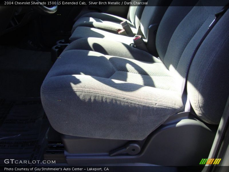 Silver Birch Metallic / Dark Charcoal 2004 Chevrolet Silverado 1500 LS Extended Cab
