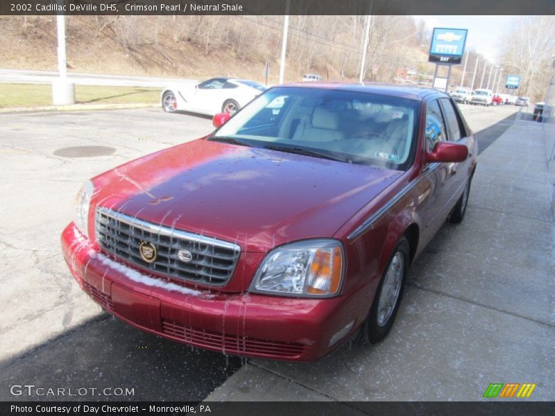 Crimson Pearl / Neutral Shale 2002 Cadillac DeVille DHS