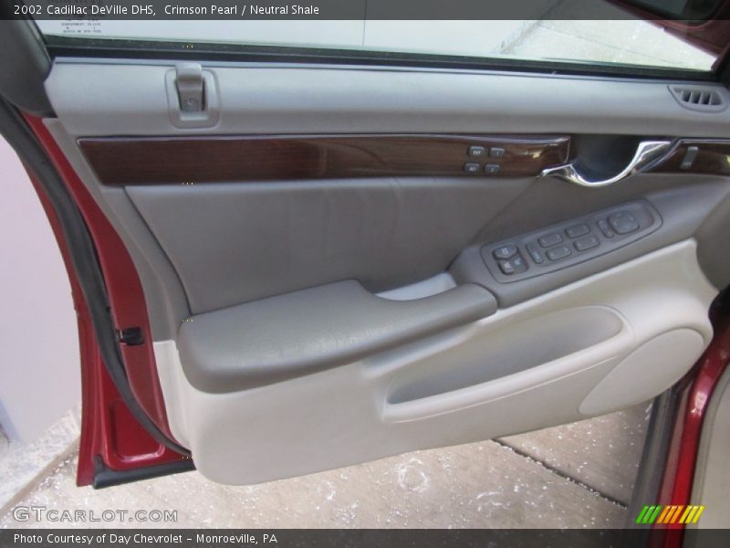 Crimson Pearl / Neutral Shale 2002 Cadillac DeVille DHS