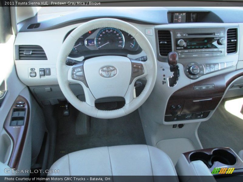 Predawn Gray Mica / Bisque 2011 Toyota Sienna XLE