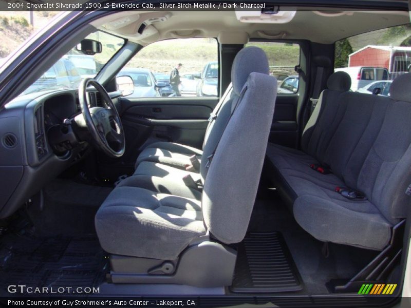 Silver Birch Metallic / Dark Charcoal 2004 Chevrolet Silverado 1500 LS Extended Cab