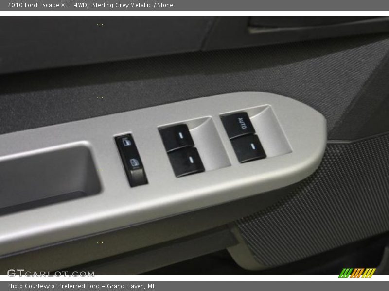 Sterling Grey Metallic / Stone 2010 Ford Escape XLT 4WD