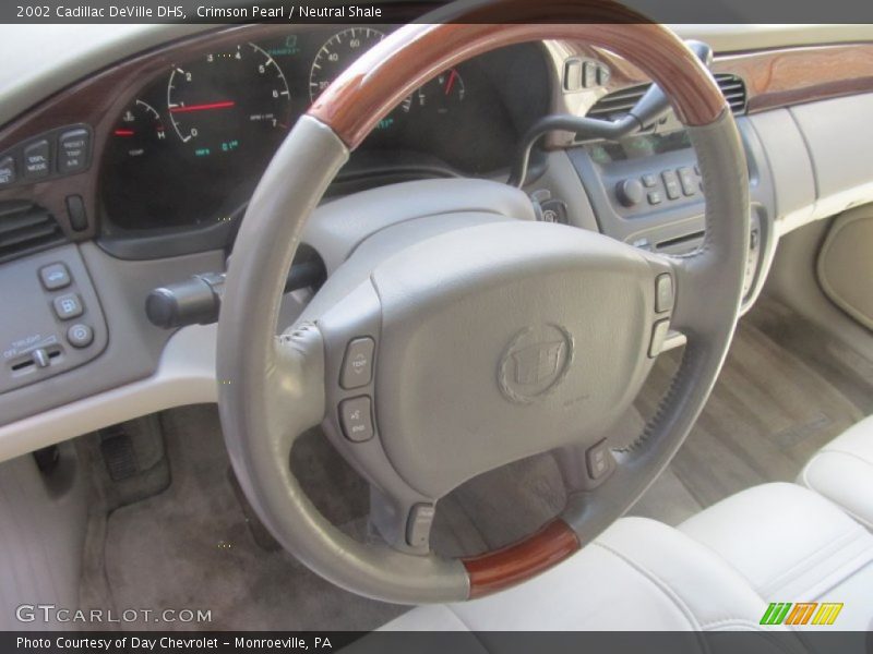 Crimson Pearl / Neutral Shale 2002 Cadillac DeVille DHS