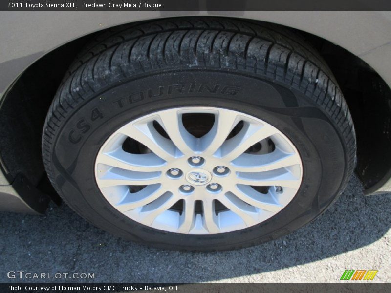 Predawn Gray Mica / Bisque 2011 Toyota Sienna XLE