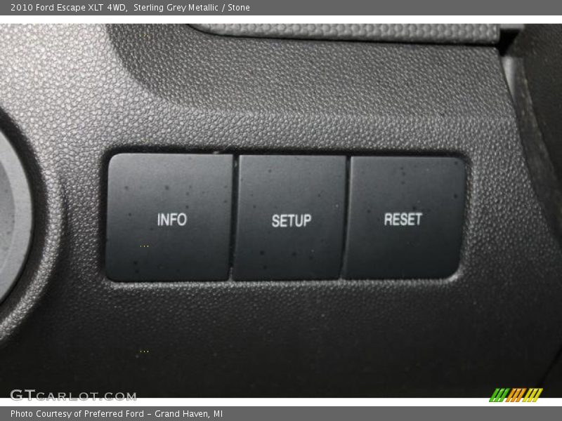 Sterling Grey Metallic / Stone 2010 Ford Escape XLT 4WD