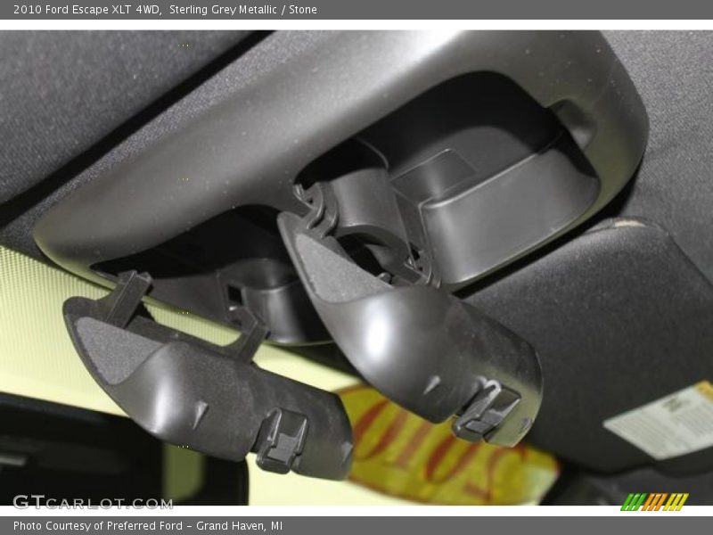 Sterling Grey Metallic / Stone 2010 Ford Escape XLT 4WD