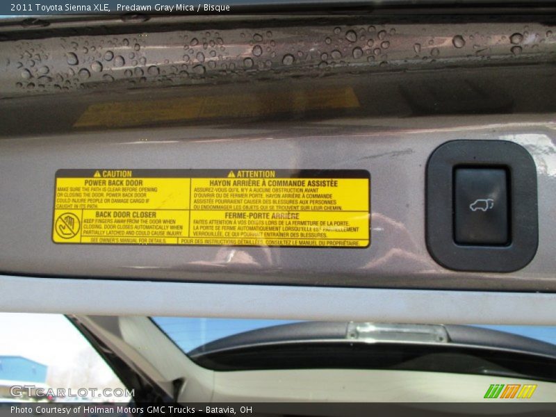 Predawn Gray Mica / Bisque 2011 Toyota Sienna XLE
