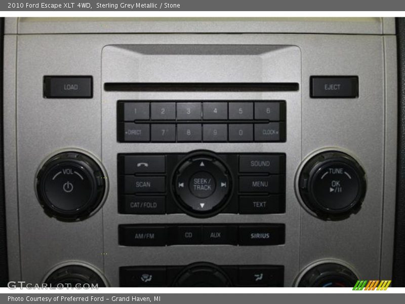 Sterling Grey Metallic / Stone 2010 Ford Escape XLT 4WD