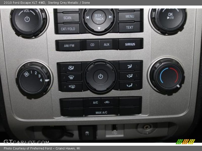 Sterling Grey Metallic / Stone 2010 Ford Escape XLT 4WD