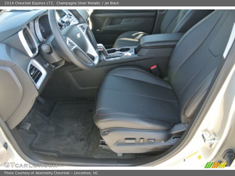 Champagne Silver Metallic / Jet Black 2014 Chevrolet Equinox LTZ