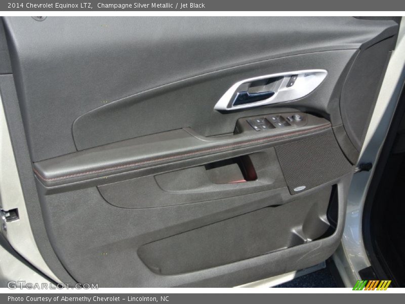 Champagne Silver Metallic / Jet Black 2014 Chevrolet Equinox LTZ