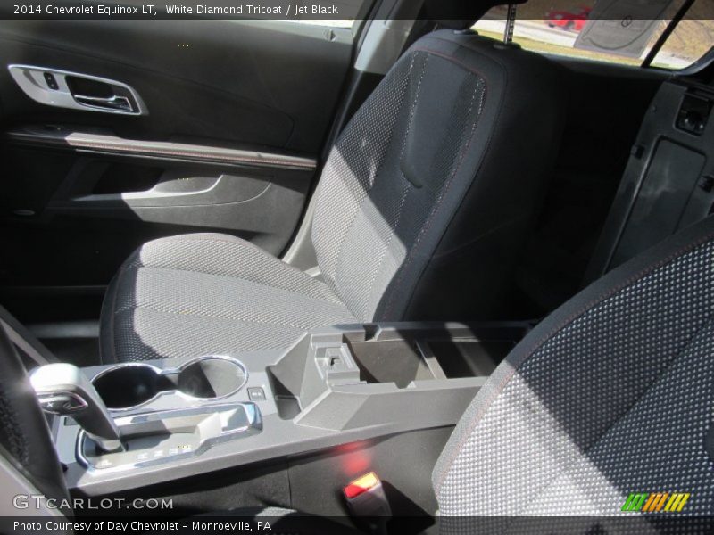 White Diamond Tricoat / Jet Black 2014 Chevrolet Equinox LT