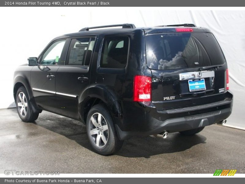Crystal Black Pearl / Black 2014 Honda Pilot Touring 4WD