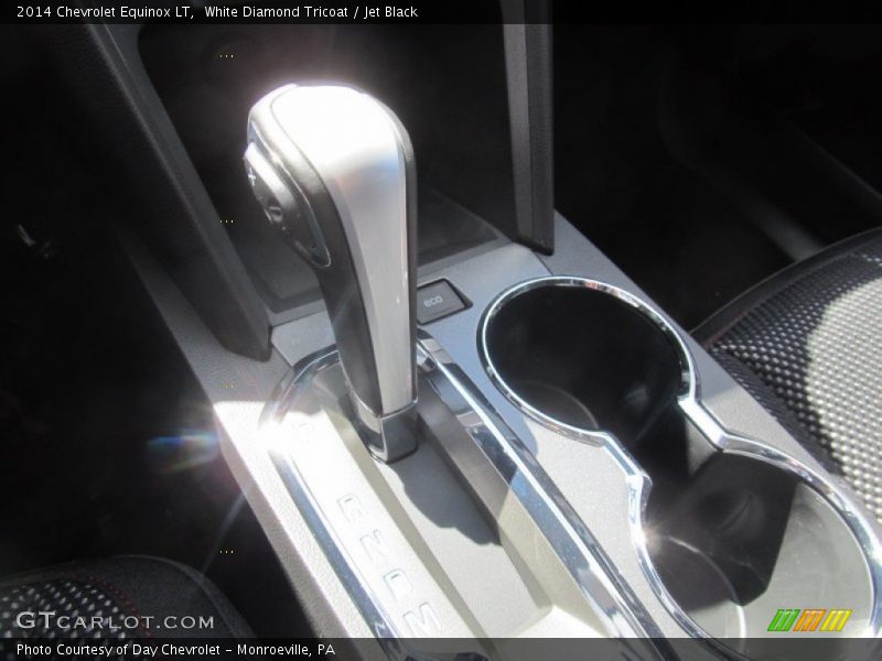 White Diamond Tricoat / Jet Black 2014 Chevrolet Equinox LT